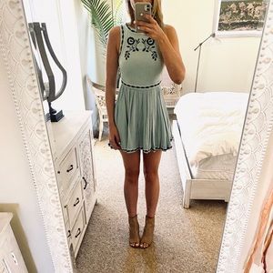 Free People Embroidered day dress